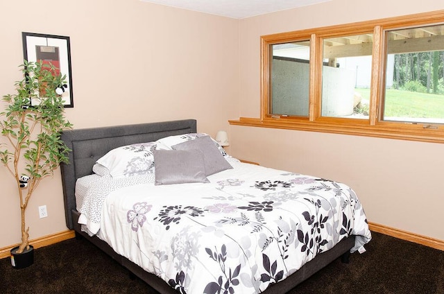 11734 Lindy Ct, Rockford, MI 49341 - bedroom featuring dark colored carpet