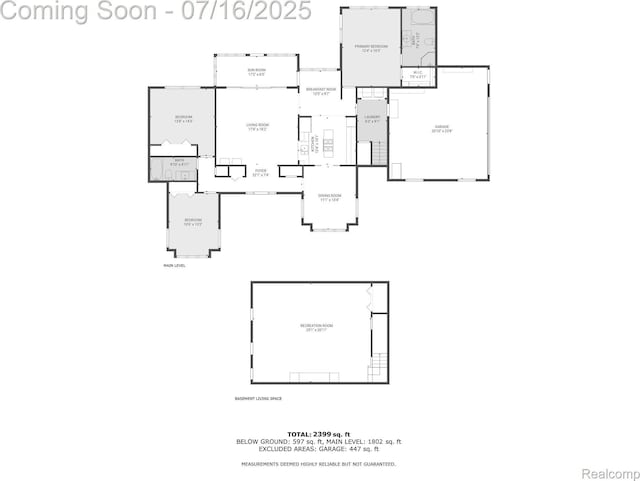 7366 E Maple Ave, Grand Blanc, MI 48439 - view of property floor plan