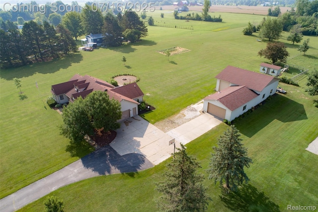 7366 E Maple Ave, Grand Blanc, MI 48439 - aerial view of sparsely populated area