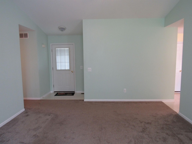 4237 W Grand Blanc Rd, Swartz Creek, MI 48473 - carpeted entryway with baseboards