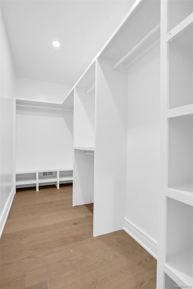 227 W Houstonia Ave, Royal Oak, MI 48073 - spacious closet featuring wood finished floors