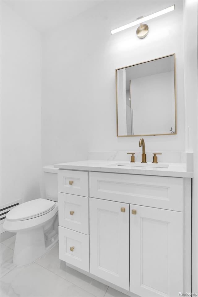 227 W Houstonia Ave, Royal Oak, MI 48073 - bathroom with vanity and toilet
