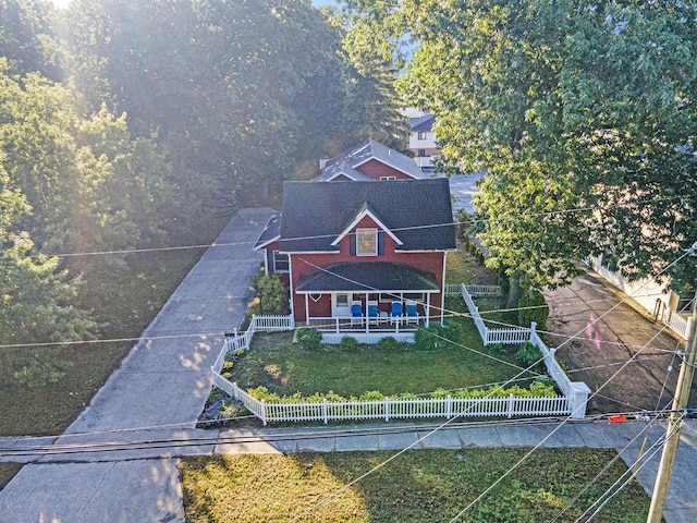 220 Park Ave, South Haven, MI 49090 - view from above of property