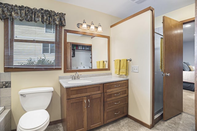 220 Park Ave, South Haven, MI 49090 - full bathroom featuring a shower stall, vanity, and ensuite bathroom
