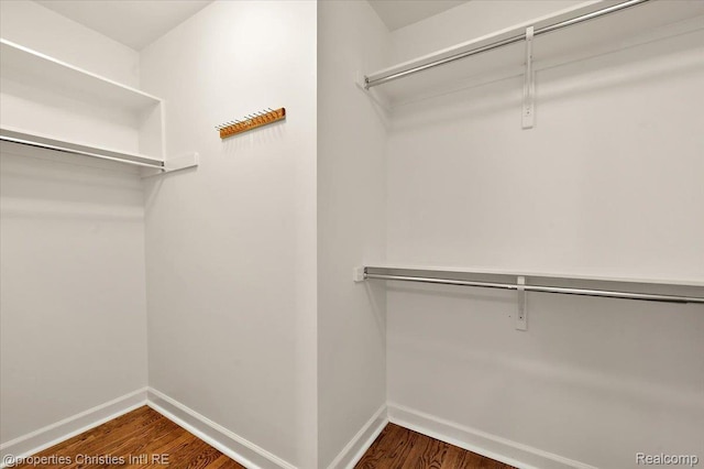 400 Hamilton Rd, Bloomfield, MI 48301 - walk in closet featuring dark wood-type flooring