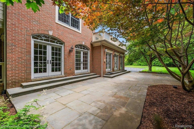 400 Hamilton Rd, Bloomfield, MI 48301 - patio / terrace featuring french doors and a patio
