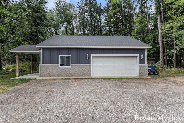 4675 44th St, Holland, MI 49423 - view of garage