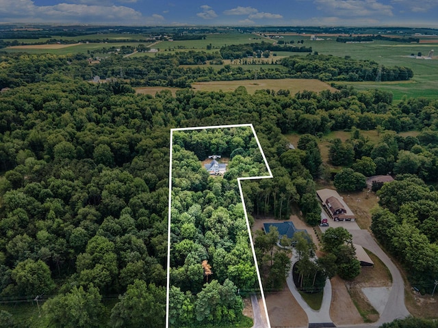4675 44th St, Holland, MI 49423 - aerial view of property's location featuring property parcel outlined