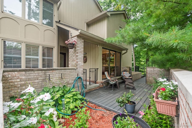 1109 Ivyglen Cir, Bloomfield Hills, MI 48304 - view of wooden terrace