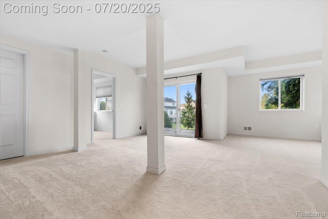 1145 York Ave, Howell, MI 48843 - empty room with carpet flooring and plenty of natural light