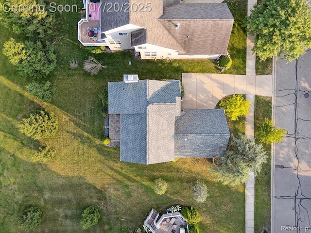 1145 York Ave, Howell, MI 48843 - aerial view