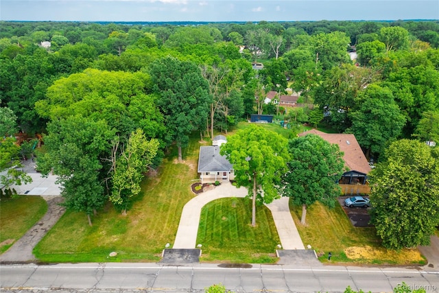 21819 Meridian Rd, Grosse Ile, MI 48138 - aerial view