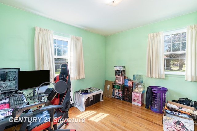 306 Macomber Ave, Auburn, MI 48611 - office with wood finished floors