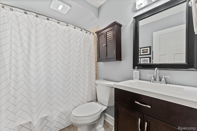 1405 Fielding St, Ferndale, MI 48220 - bathroom featuring vanity and a shower with curtain