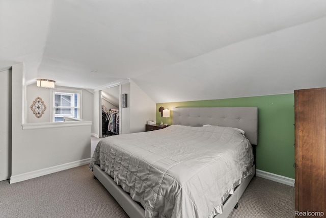 1405 Fielding St, Ferndale, MI 48220 - carpeted bedroom featuring lofted ceiling and a spacious closet