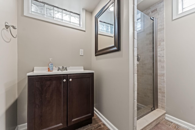 1405 Fielding St, Ferndale, MI 48220 - full bath featuring a shower stall and vanity