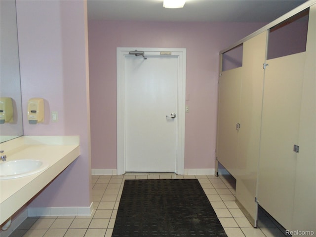 1429 Millbrook Trl, Ann Arbor, MI 48108 - bathroom featuring tile patterned floors and vanity