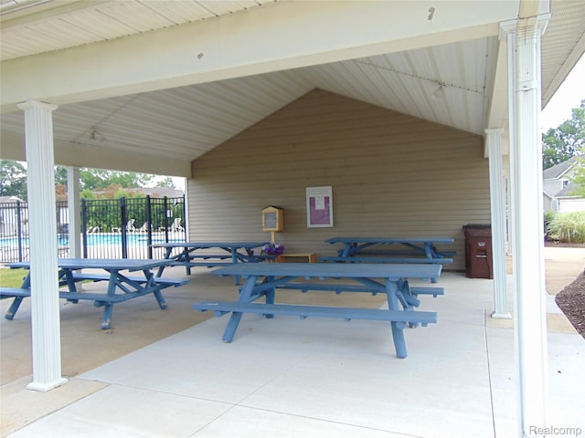 1429 Millbrook Trl, Ann Arbor, MI 48108 - view of property's community with a swimming pool and a patio area