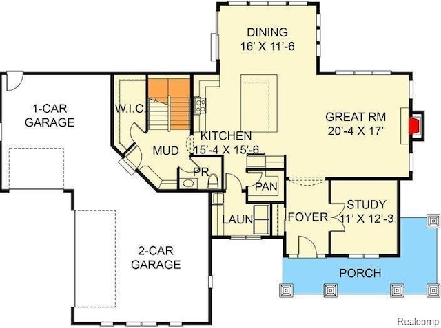7345 Verona Dr, West Bloomfield, MI 48322 - view of room layout