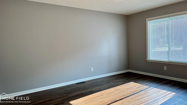 510 Martin St, Owosso, MI 48867 - unfurnished room with dark wood-style floors and healthy amount of natural light