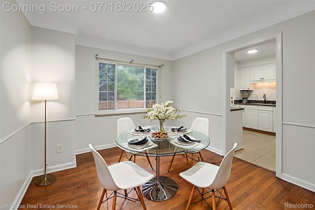 302 Alter Rd, Detroit, MI 48215 - dining space with wood finished floors