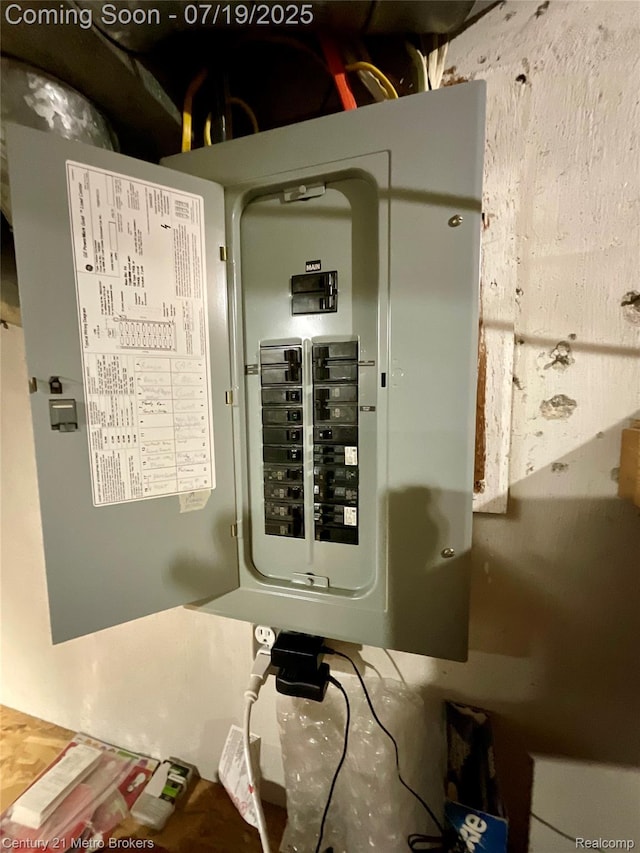 5363 Irish Rd, Grand Blanc, MI 48439 - utility room featuring electric panel