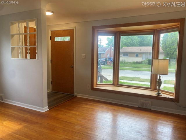 242 E Parker Ave, Madison Heights, MI 48071 - foyer featuring healthy amount of natural light and wood finished floors