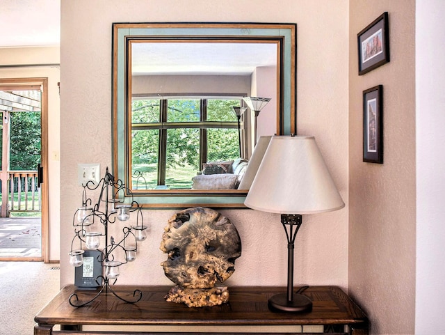 18354 Mount Zion Rd, Galien, MI 49113 - detailed view of a textured wall