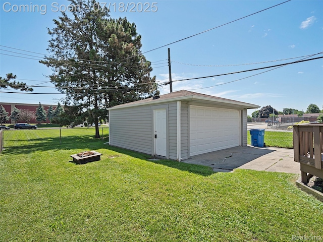 27034 Baldwin Ave, Warren, MI 48092 - view of detached garage