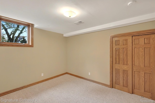 40600 8 Mile Rd, Northville, MI 48167 - unfurnished bedroom with carpet floors and a closet
