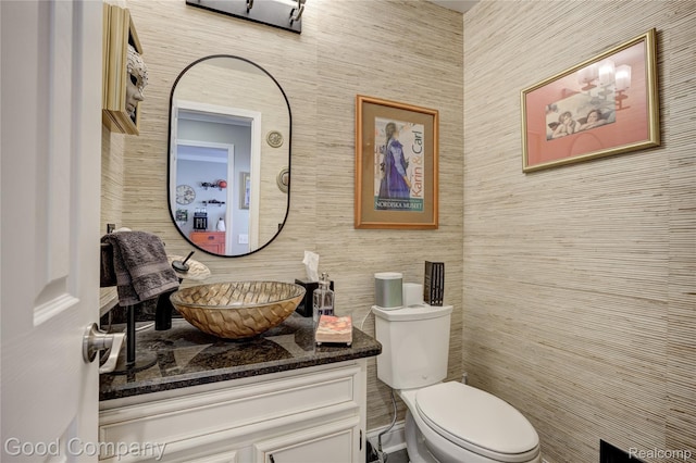 1470 Timberview Trl, Bloomfield Hills, MI 48304 - half bathroom with tile walls and vanity