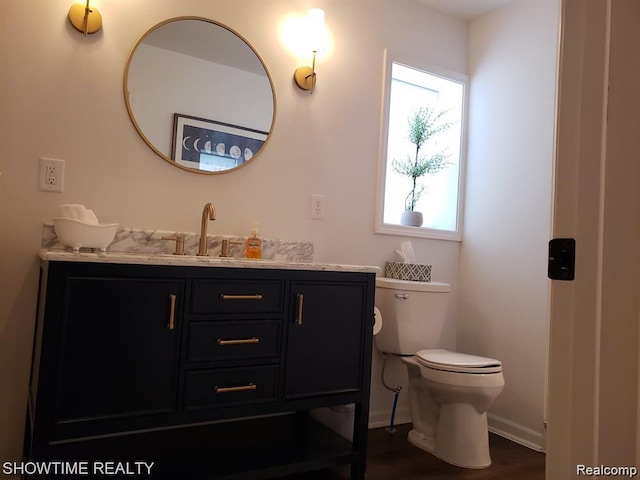 425 Broadway St, Marine City, MI 48039 - half bathroom with vanity and toilet