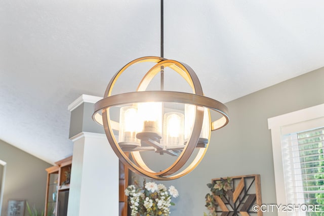 3981 Acadia Dr, Hudsonville, MI 49426 - detailed view of a chandelier