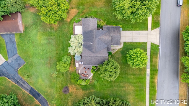 3981 Acadia Dr, Hudsonville, MI 49426 - aerial view