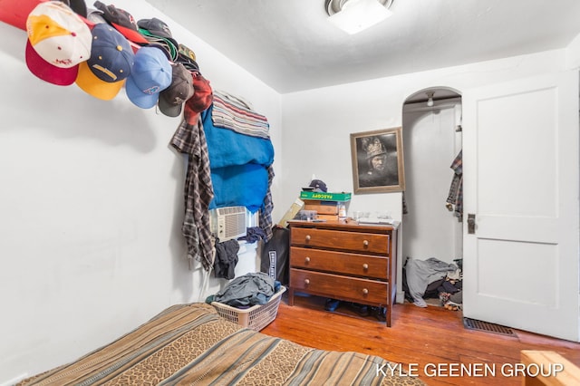 747 State St, Holland, MI 49423 - walk in closet with wood finished floors and cooling unit