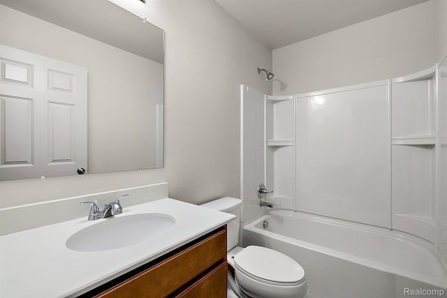 21008 Campolina Dr, South Lyon, MI 48178 - full bathroom featuring shower / tub combination and vanity