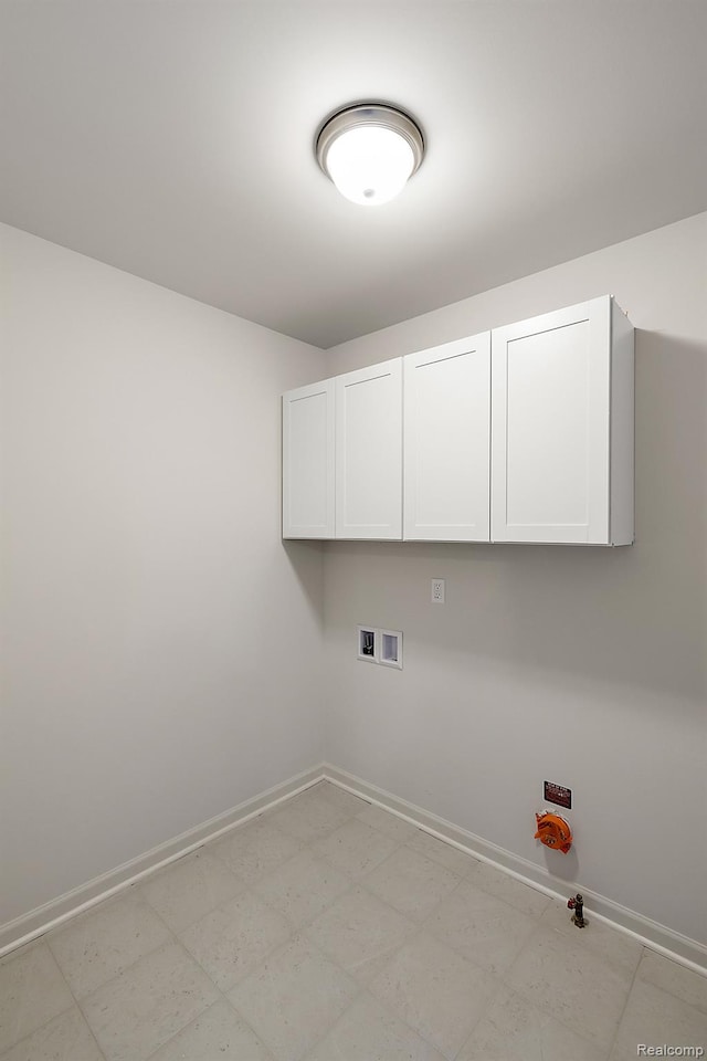21008 Campolina Dr, South Lyon, MI 48178 - washroom with cabinet space and hookup for a washing machine