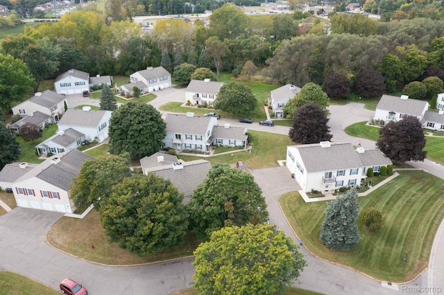 3091 Oakridge Ct, Lake Orion, MI 48360 - aerial view of residential area