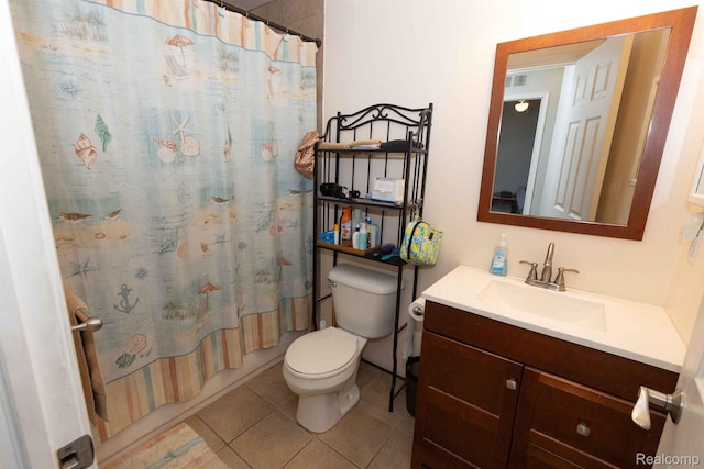 3091 Oakridge Ct, Lake Orion, MI 48360 - full bath featuring tile patterned floors and vanity