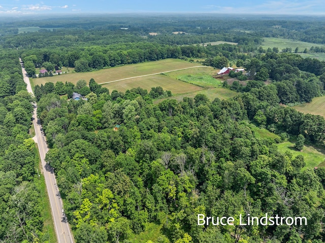 15520 157th Ave, Big Rapids, MI 49307 - view of property location with a heavily wooded area