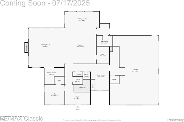 7171 Lucy Dr, Dexter, MI 48130 - view of room layout