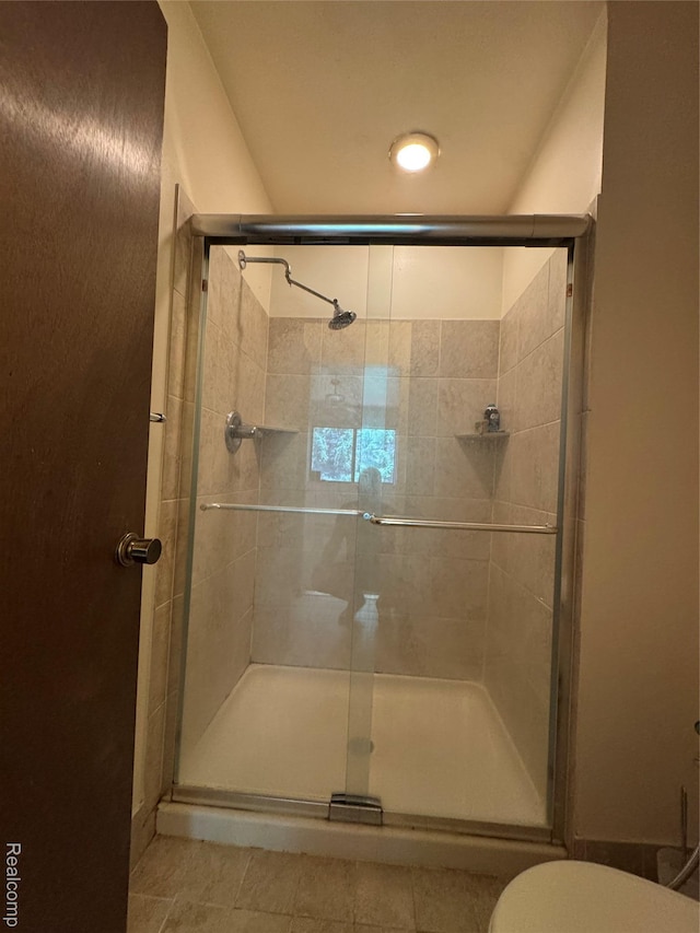 5216 Brett Ct, West Bloomfield, MI 48322 - full bathroom with a shower stall and tile patterned floors