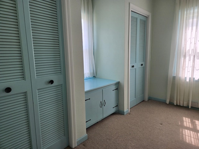 1115 W Maumee St, Adrian, MI 49221 - corridor featuring light colored carpet and baseboards