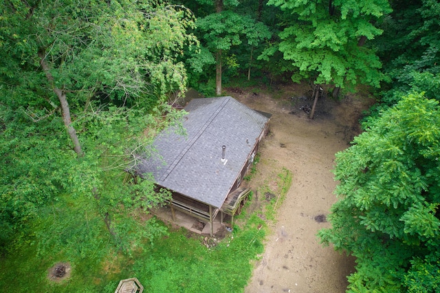 23627 Glenwood Rd, Cassopolis, MI 49031 - view from above of property