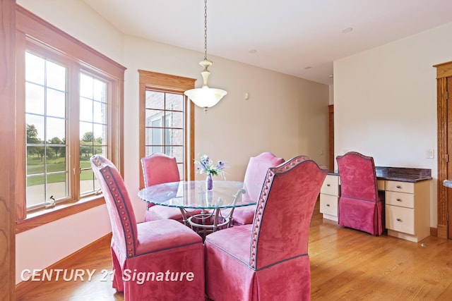 43 Sawmill Creek Trl, Saginaw, MI 48603 - dining space with light wood-type flooring