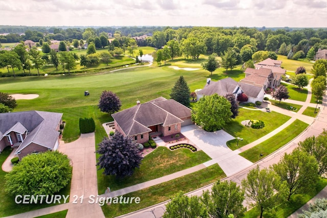 43 Sawmill Creek Trl, Saginaw, MI 48603 - aerial perspective of suburban area with a golf club