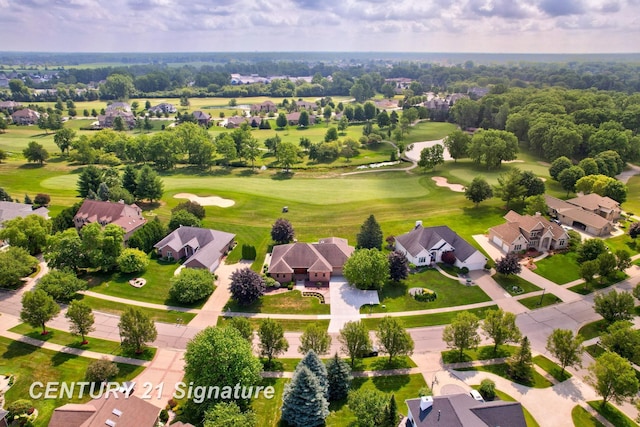 43 Sawmill Creek Trl, Saginaw, MI 48603 - aerial view of residential area featuring a golf club