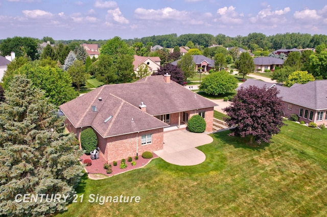 43 Sawmill Creek Trl, Saginaw, MI 48603 - view from above of property