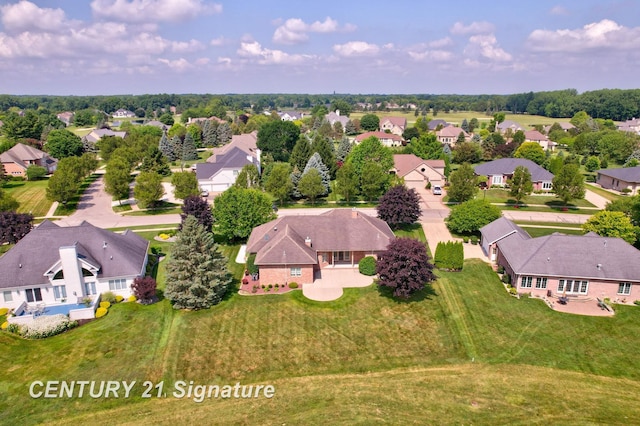 43 Sawmill Creek Trl, Saginaw, MI 48603 - aerial perspective of suburban area
