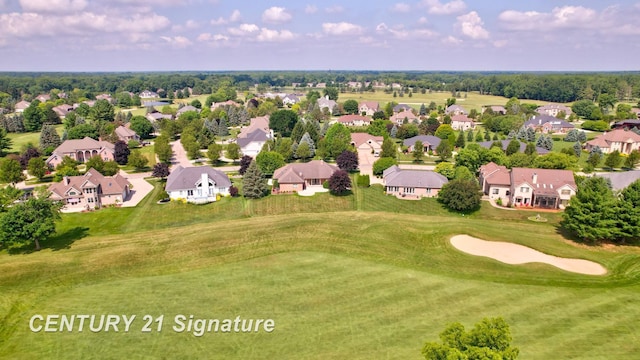 43 Sawmill Creek Trl, Saginaw, MI 48603 - aerial view of residential area with a golf club